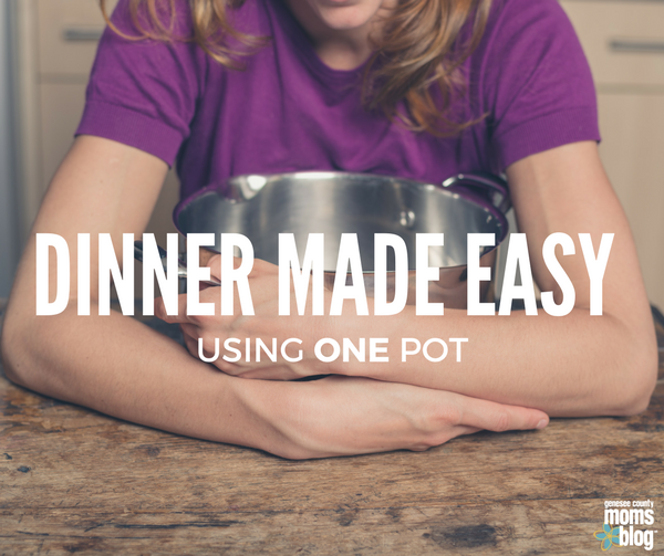 One Pan: Making Dinner with a Needy Infant