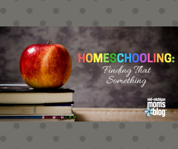 Homeschooling: Finding That Something