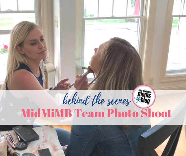 Behind the Scenes :: Mid-Michigan Moms Blog Photo Shoot!