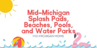 Mid-Michigan Splash Pads, Beaches, Pools, and Water Parks splash pad