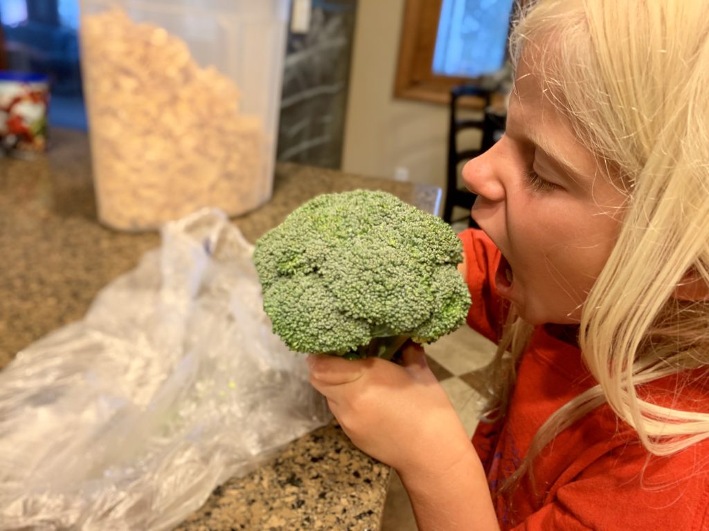 eat you veggies  broccoli, eat your veggies