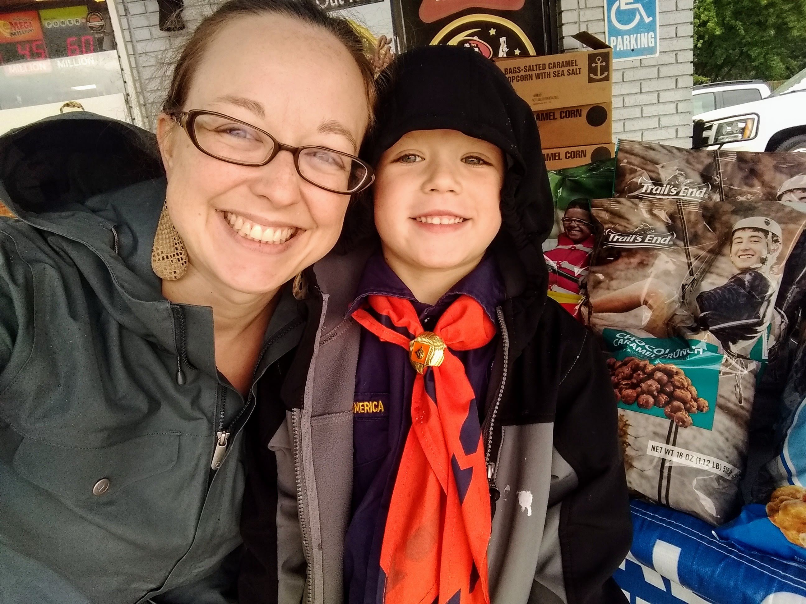 group fundraiser: cub scout popcorn
