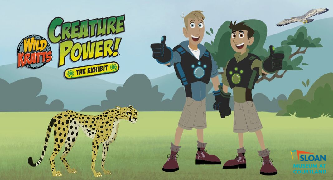 Power Up at Sloan Museum’s Wild Kratts® Creature Power® Exhibit!