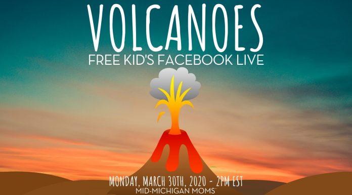volcano distance learning facebook live