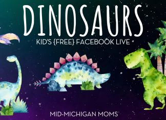 Learn About Dinosaurs – Kid’s Distance Learning Facebook Live dinosaur