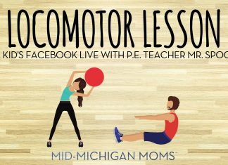 Locomotor Lessons With P.E. Teacher Mr. Spooner – FREE Distance Learning Opportunity