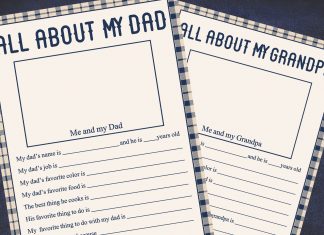 Father’s Day Interview Questionnaire – To Ask Dads and Grandpas! fathers
