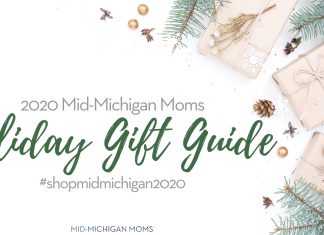 Mid-Michigan Moms Holiday Gift Guide | #ShopMidMichigan2020 gift guide