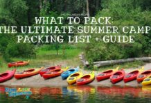 summer camp packing guide and list