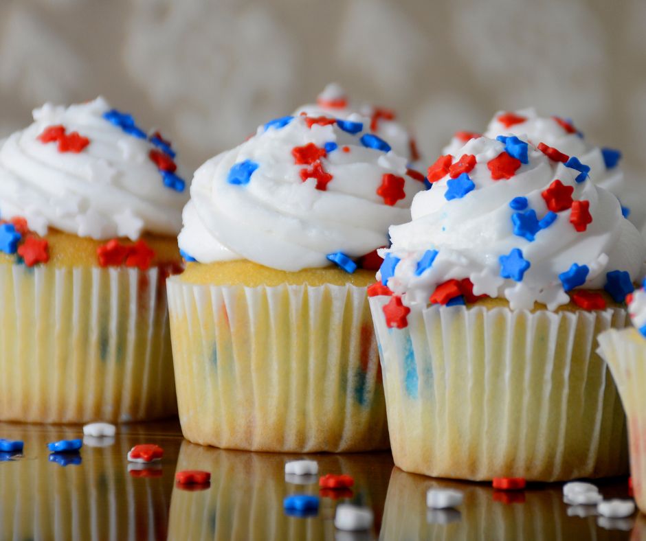 4th of july cupcakes recipe