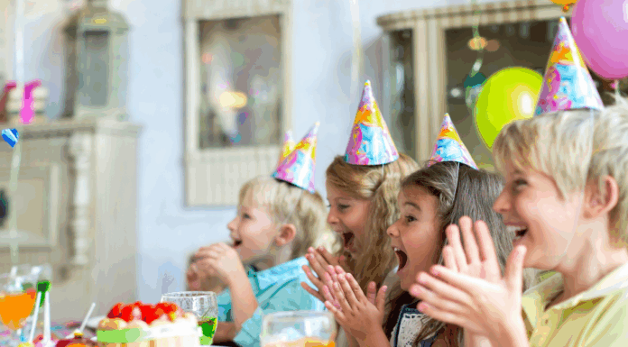 casual low key birthday party