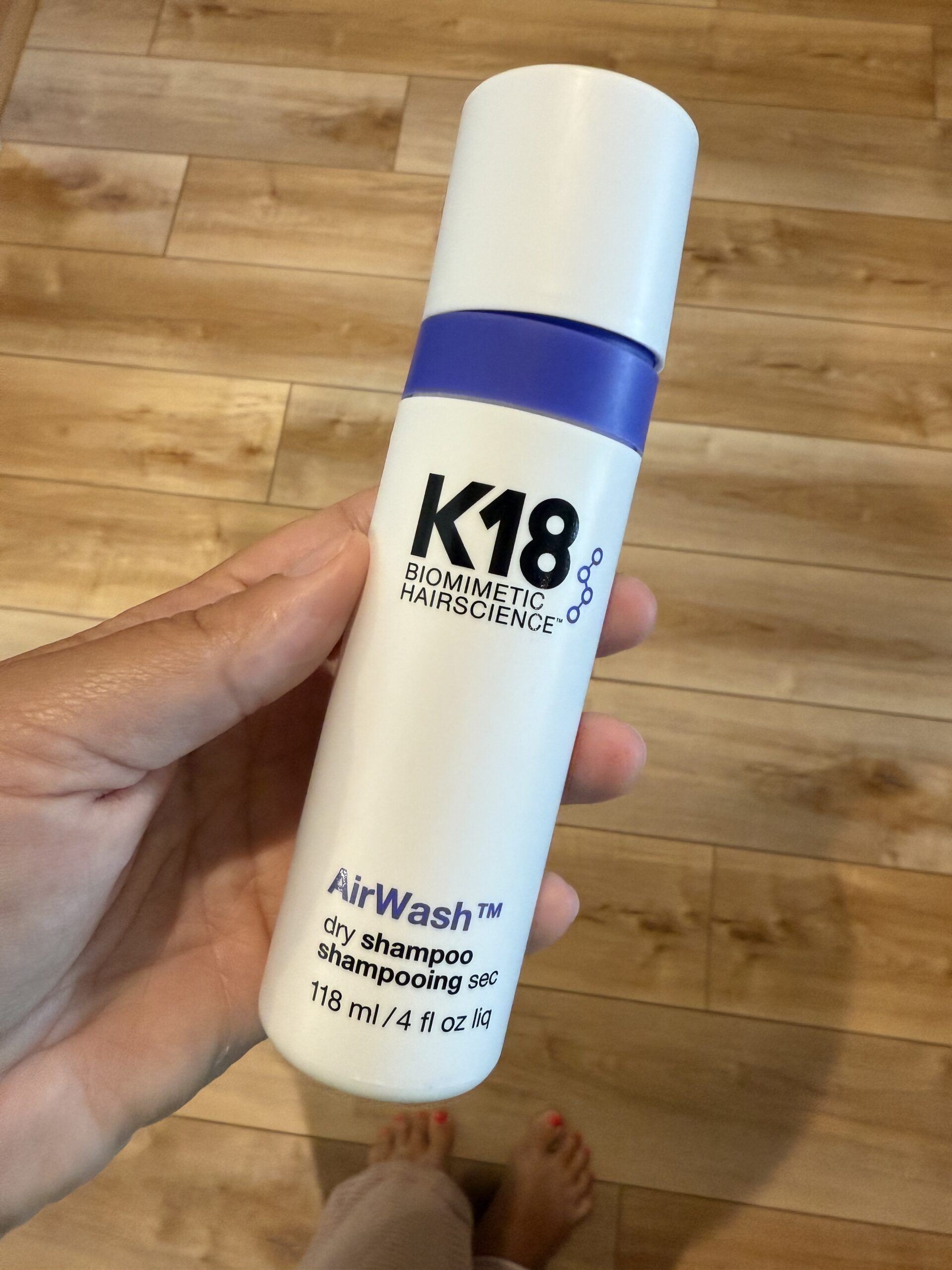 k18 airwash dry shampoo