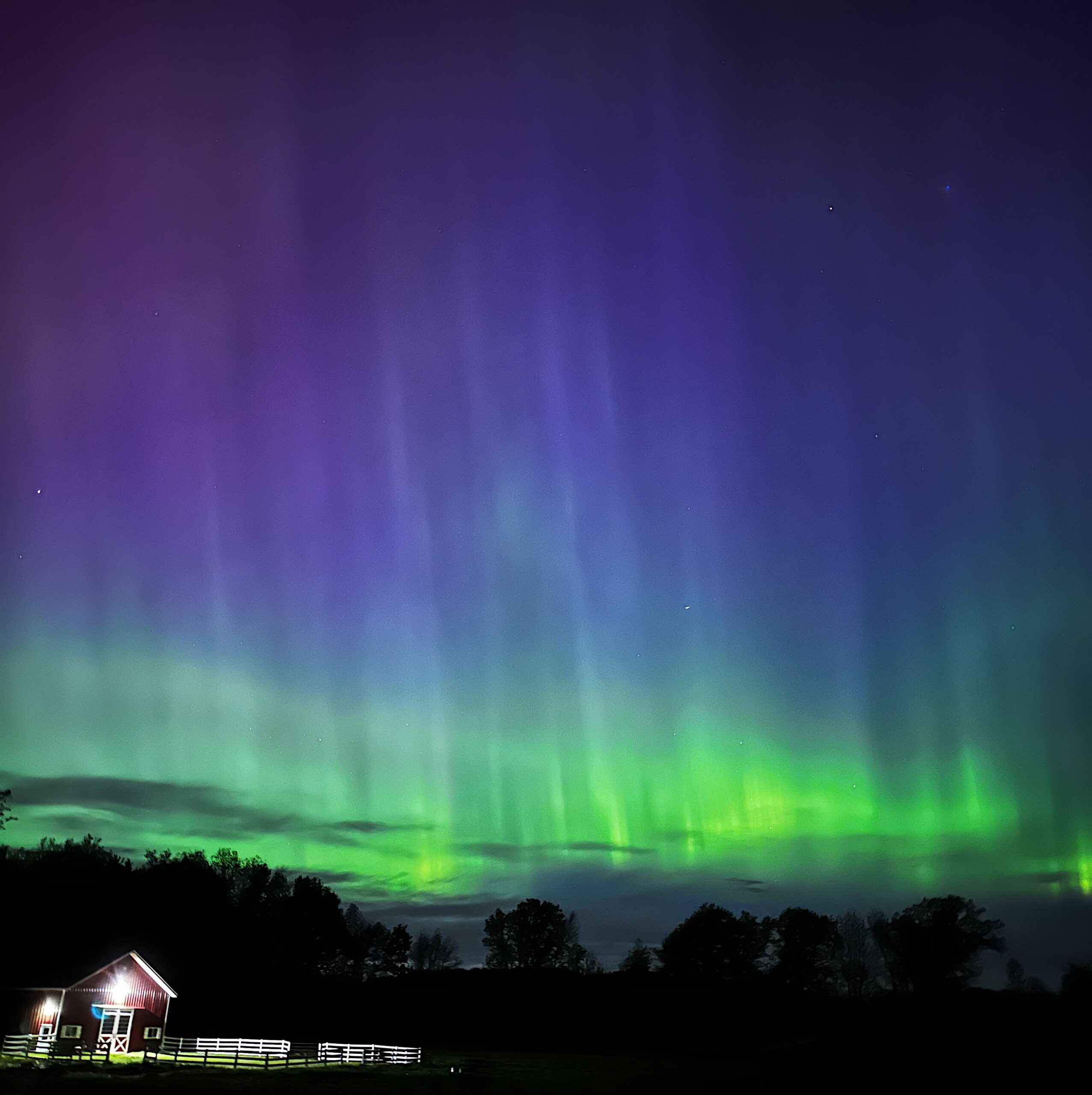 northern lights in michigan