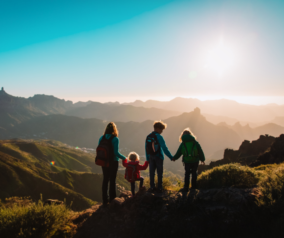 family hike