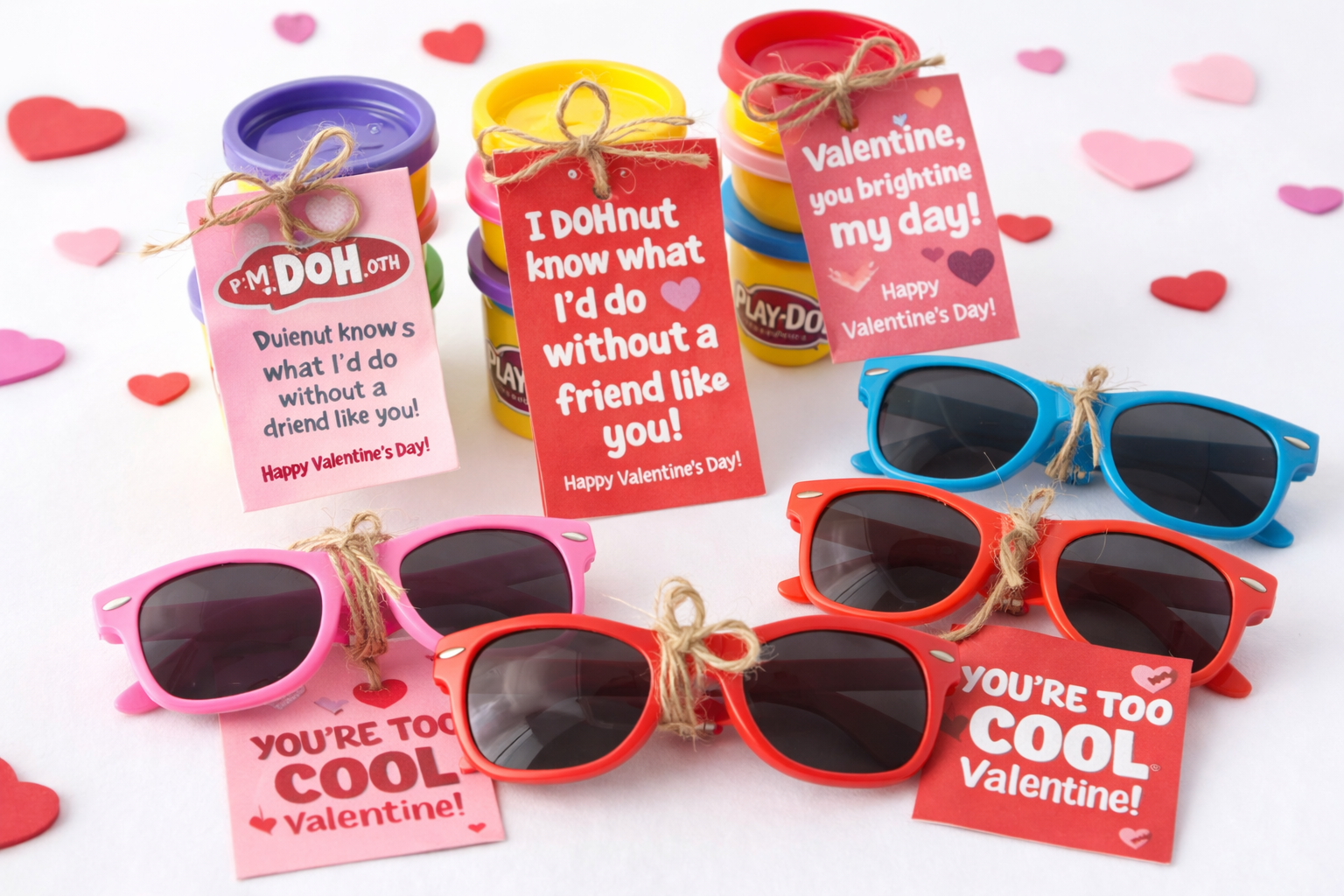 DIY valentines kids